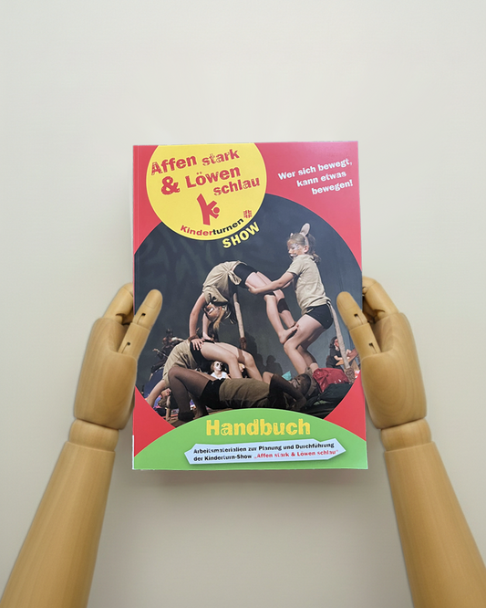Handbuch Kinderturn-Show: Affen stark und Löwen schlau
