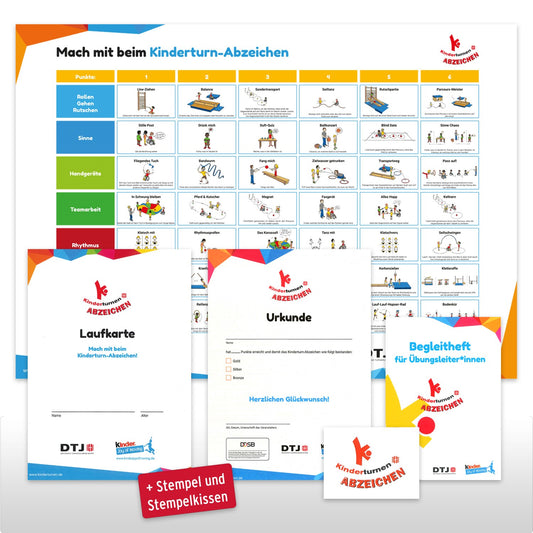 Kinderturn-Abzeichen Materialpaket 250