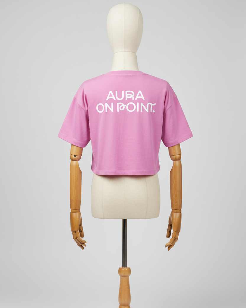 RSG-WM Cropped Top Rückseite T-Shirt-Ärmel