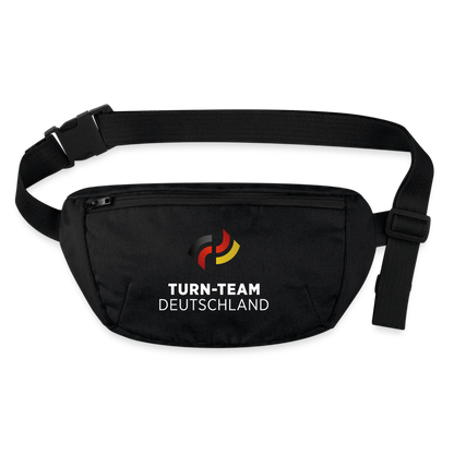 Turn-Team Deutschland  recycelte Gürteltasche schwarz - Schwarz