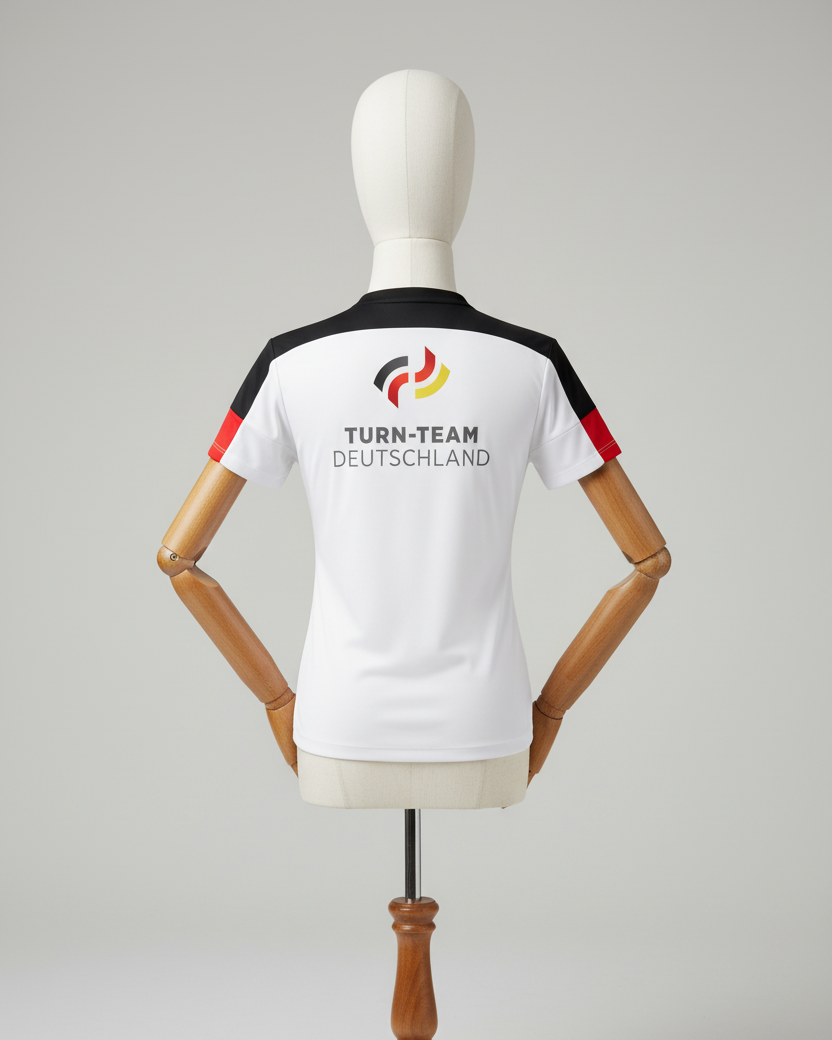 Turn-Team Deutschland Fanshirt Damen Rückseite